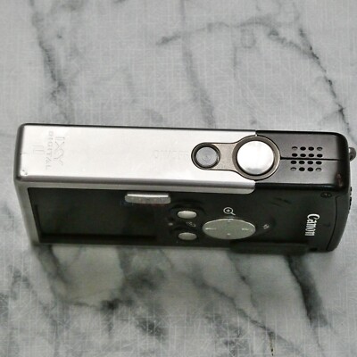 Canon IXY DIGITAL L Piano Black 4.0MP Camera fixed focal length