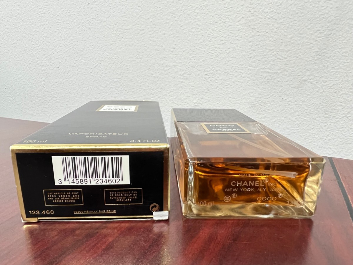 COCO by CHANEL 3.4 FL oz/ 100 ML Eau De Toilette Spray In Box No