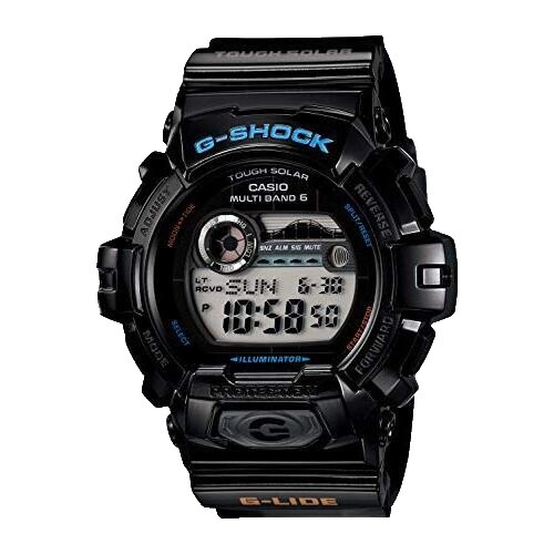 Casio G-Shock G-8900A Watch Men 52mm Black Blue Digital Resin New