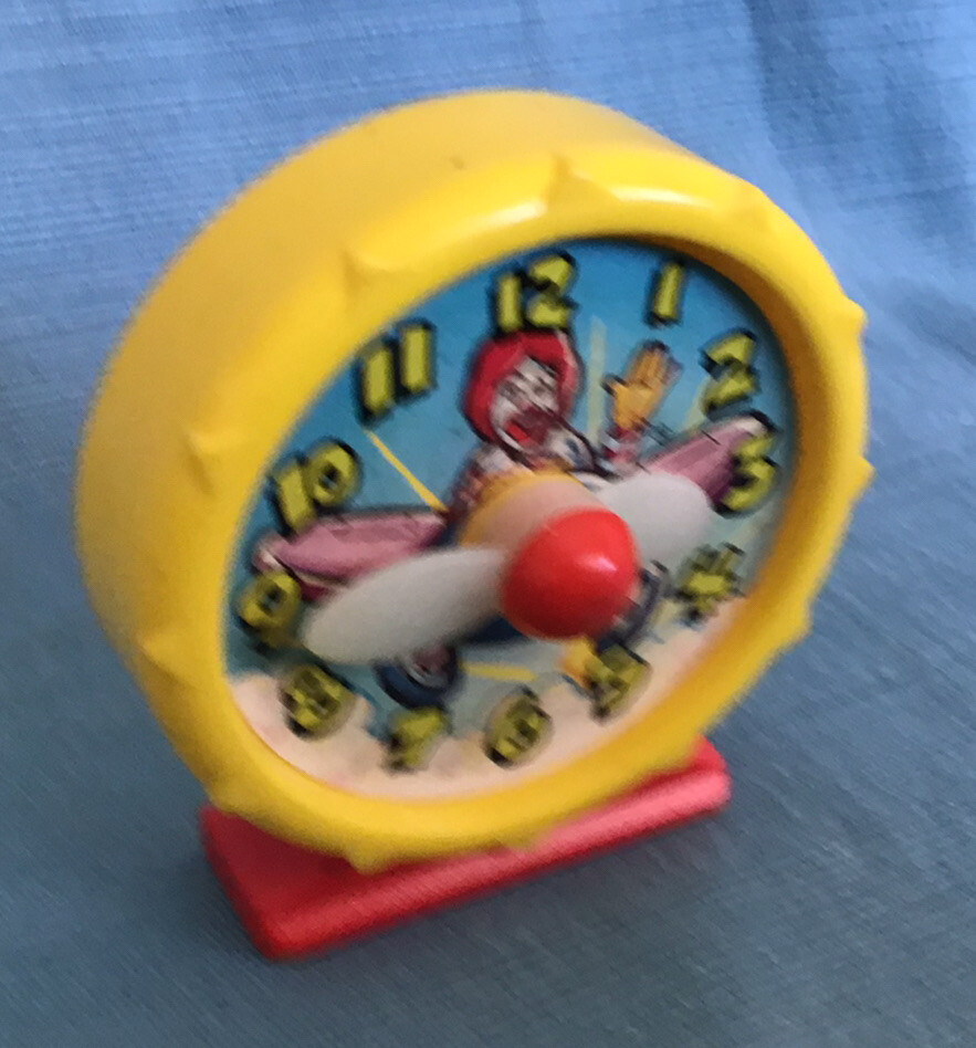 VTG 1991 McDonald's Happy Meal Toy, RONALD MCDONALD PLAY CLOCK | eBay