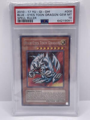 💎Blue Eyes Toon Dragon SRL-000 PSA 10 GEM-MT💎 | eBay