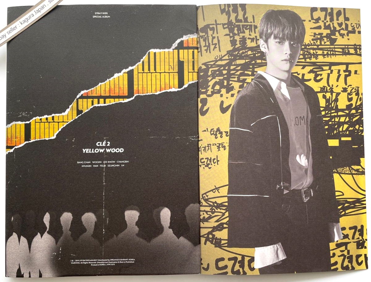 Stray Kids [Lee Know] Cle 2 : Yellow Wood Limited ver. Album 2019