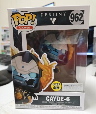 Funko Pop! Destiny Cayde-6 #962 Bungie Store Exclusive Glow In The