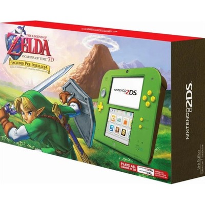 Nintendo 2DS Console - Kokiri Green Link Edition - Includes The