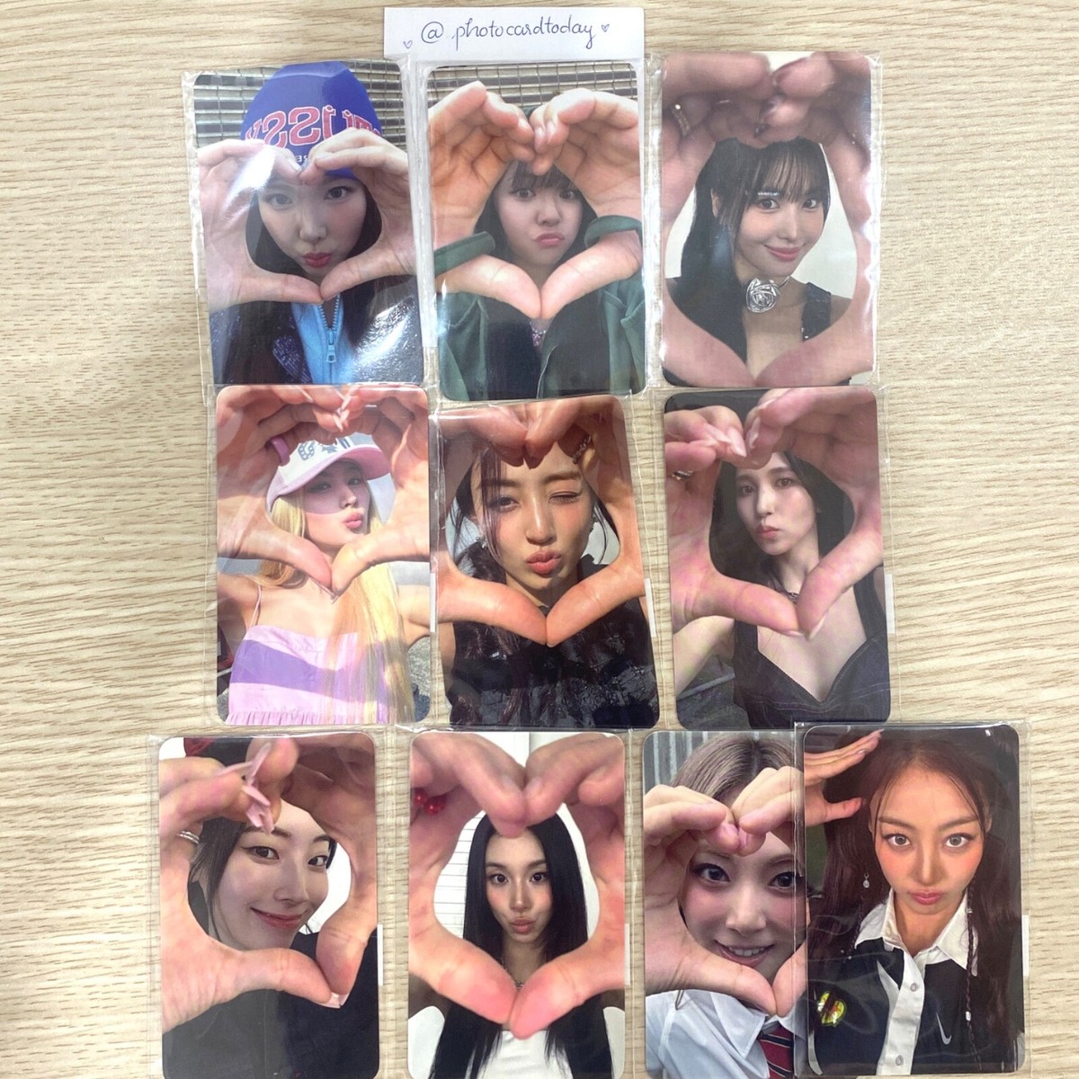 TWICE STRATEGY POP-UP STORE IN SEOUL LUCKY DRAW PHOTOCARD MERCH