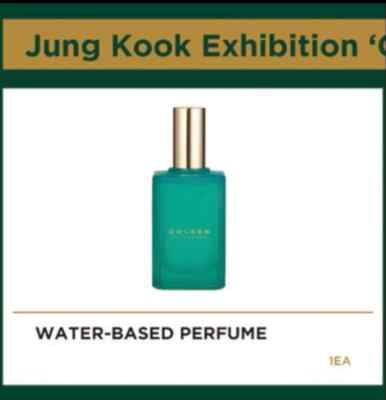 BTS Jungkook GOLDEN Perfume Japan Limited Water-Based Official