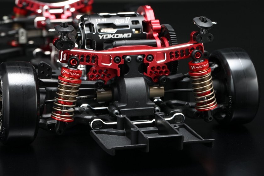 YOKOMO 1/10 Scale YD-2 ZX Red Version Drift Car Chassis Kit Model