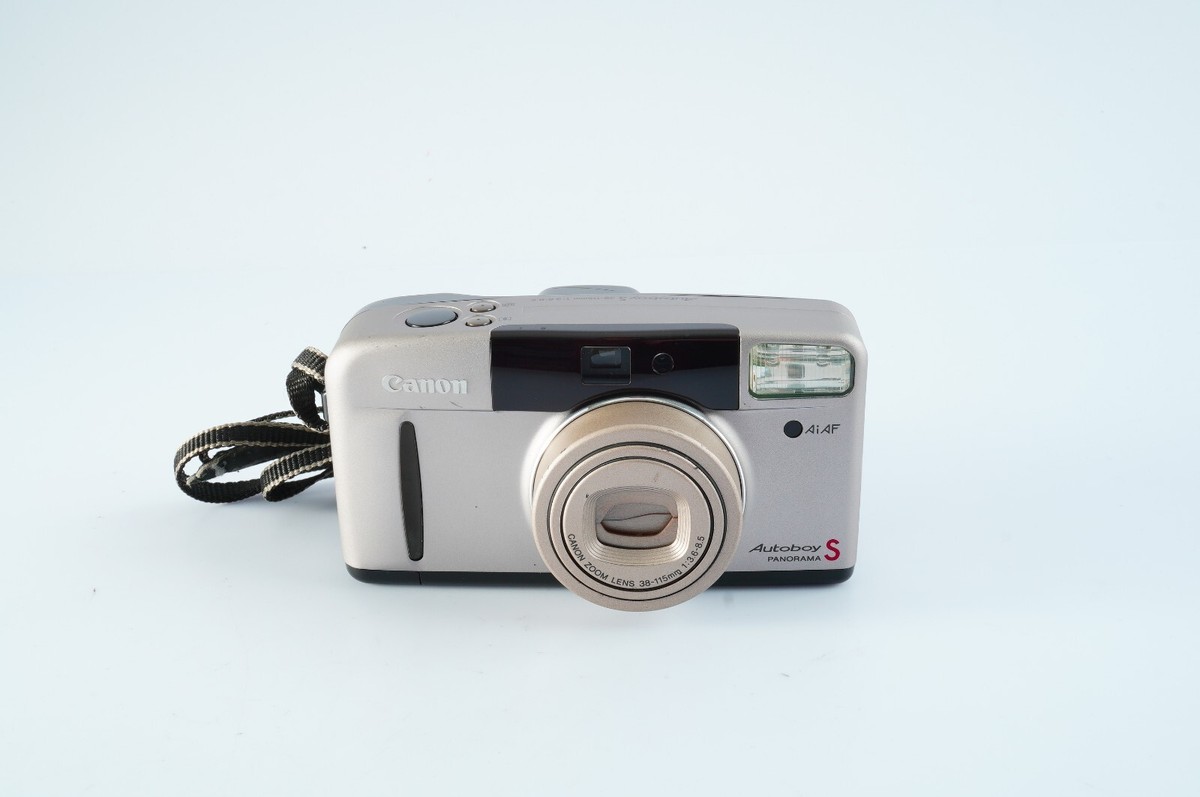 EX+++++ Canon Autoboy S Panorama Ai AF Point & Shoot 35mm Film