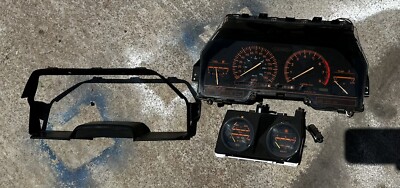 1984 Nissan Z31 300ZX Turbo Gauge Cluster And Boost/oil Pressure