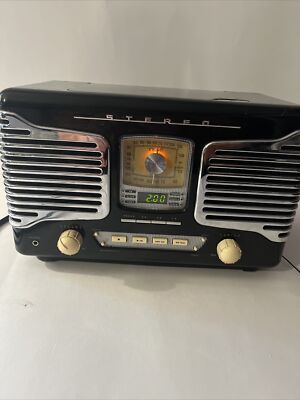 Vintage Black TEAC SL-D80-B Deluxe AM/FM Stereo Radio CD Player