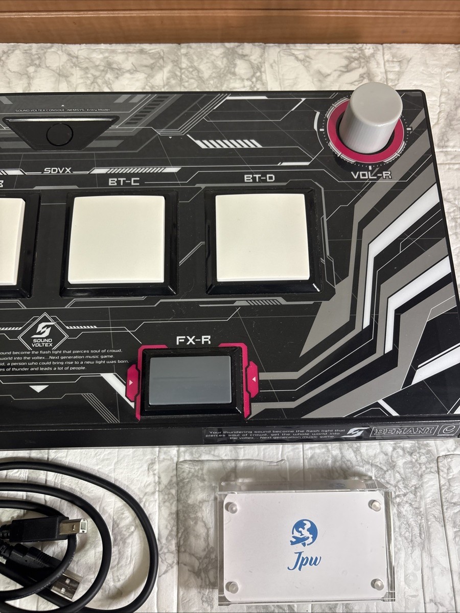 Konami SOUND VOLTEX CONSOLE NEMSYS controller entry model | eBay