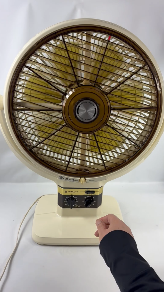 Vintage Hitachi Desk Fan Made in Japan Rare Model DF 66EA | eBay