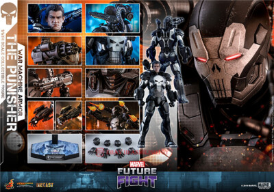 Hot Toys VGM33D28 MARVEL Future Fight 1/6The Punisher War Machine