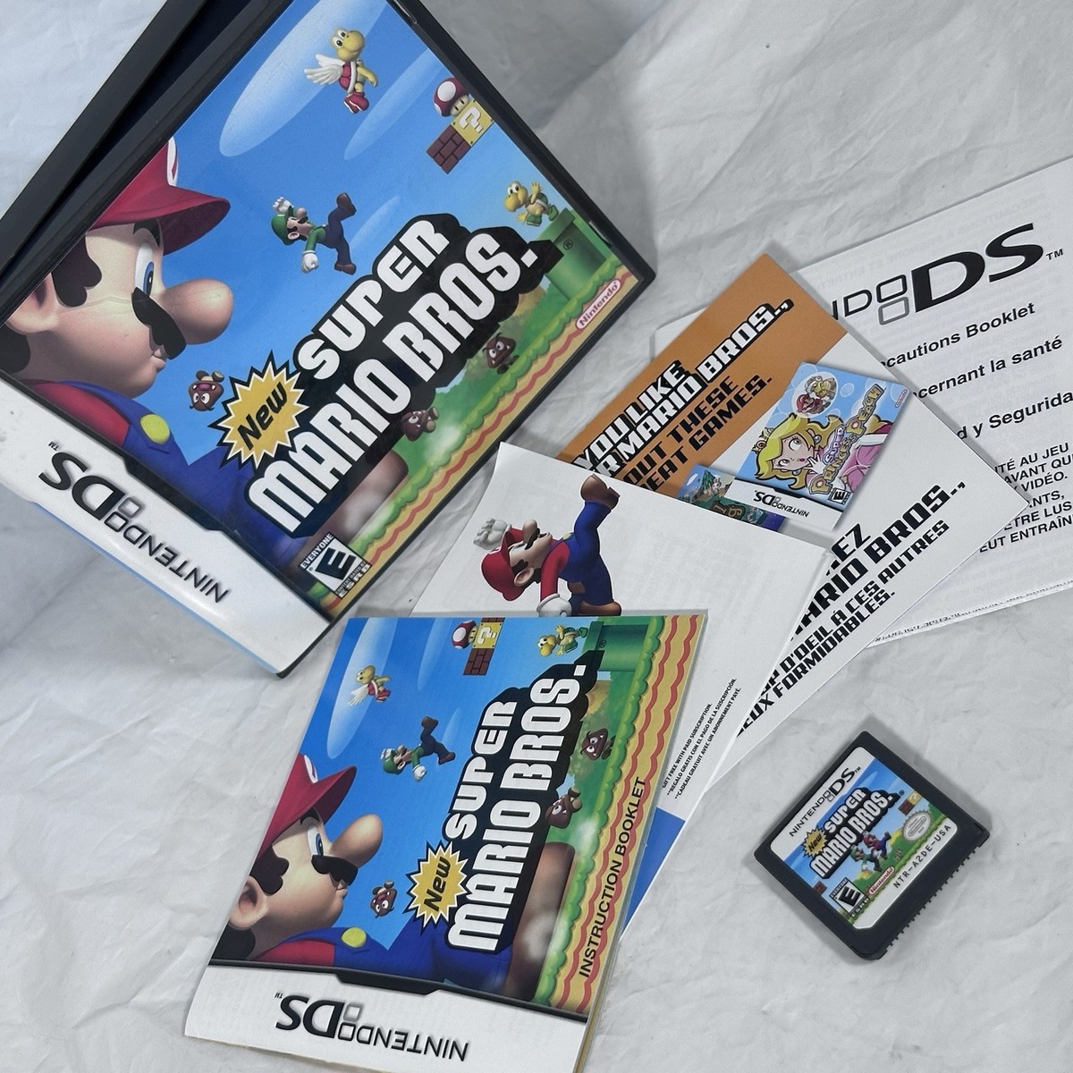 New Super Mario Bros. (Nintendo DS, 2006) Complete CIB - TESTED | eBay