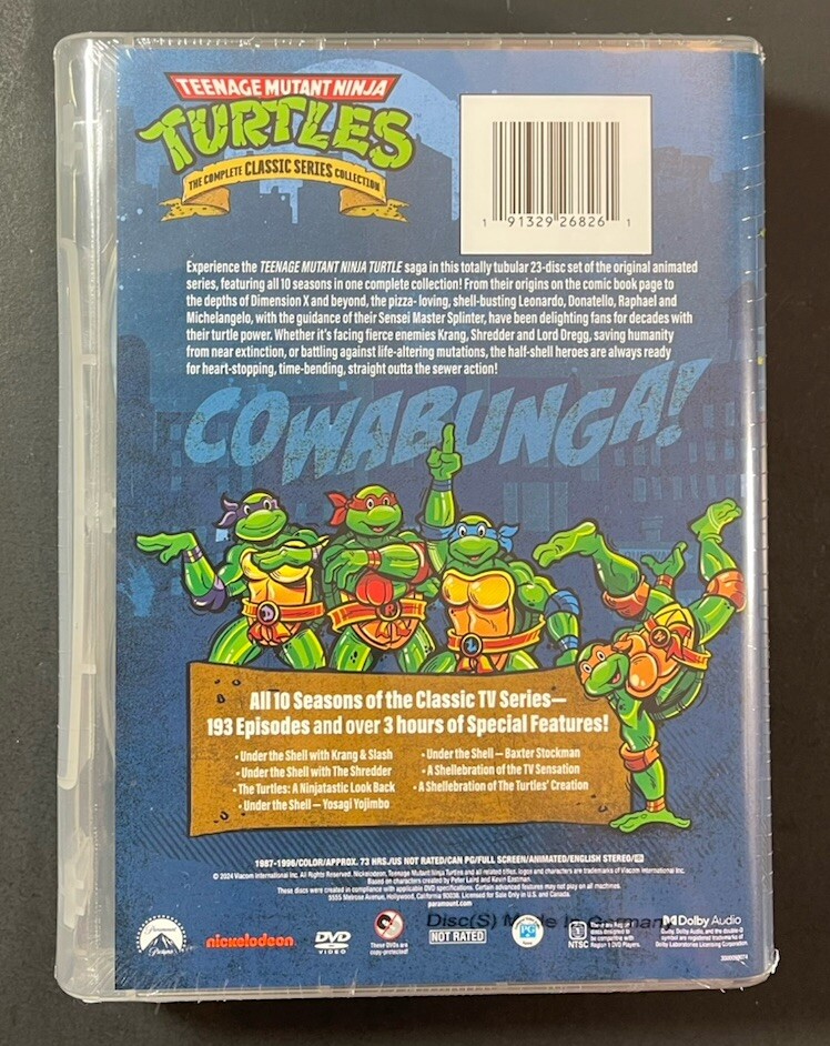 Teenage Mutant Ninja Turtles [ The Complete Classic Series