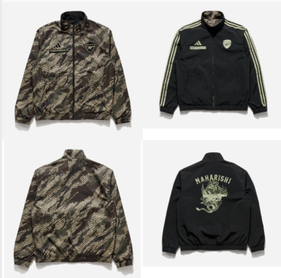 BNWT Arsenal X Maharishi Adidas Anthem Men's Track Jacket
