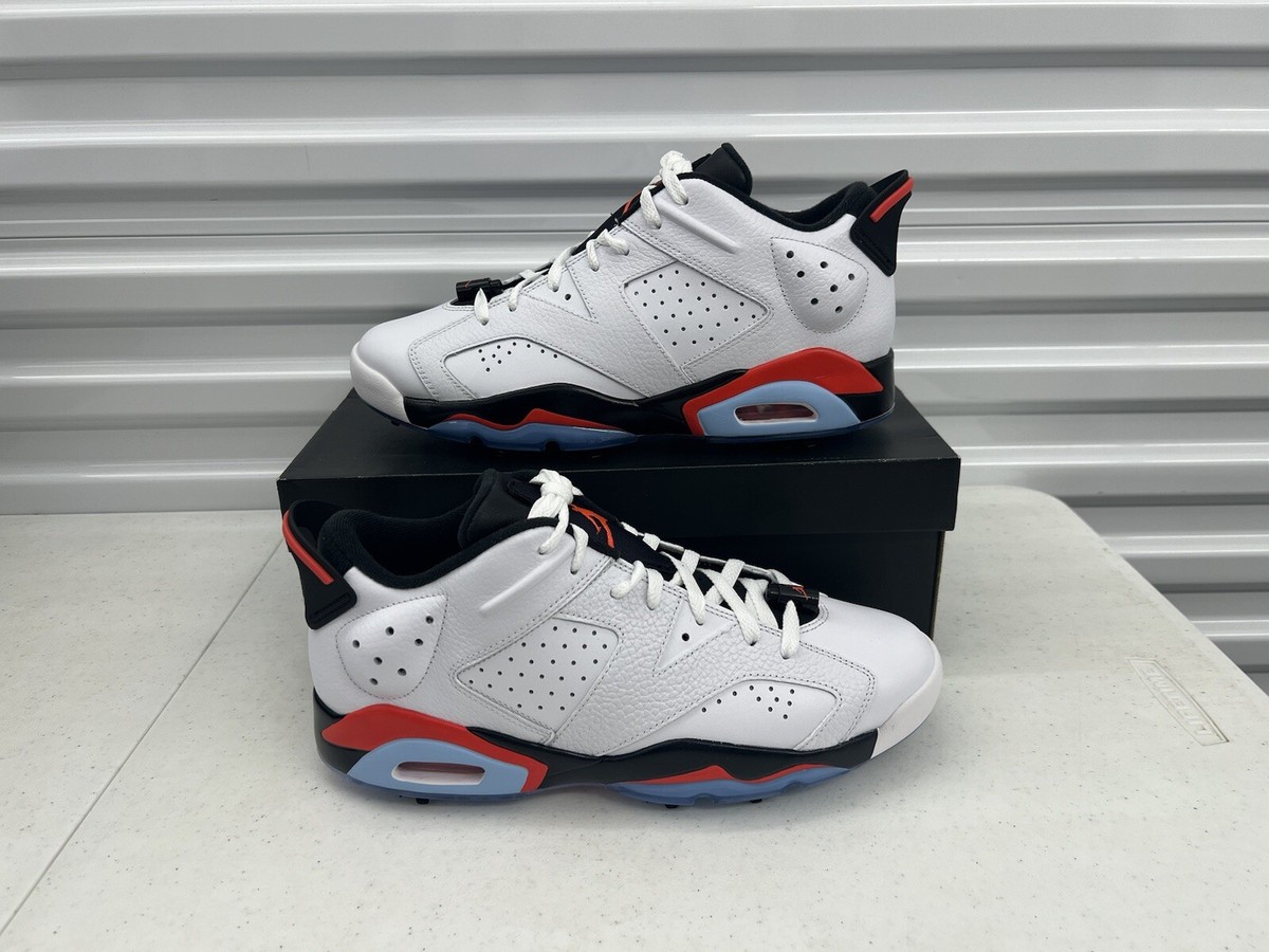 Nike Air Jordan 6 Retro Low Golf White Infrared DV1376-106 Men's