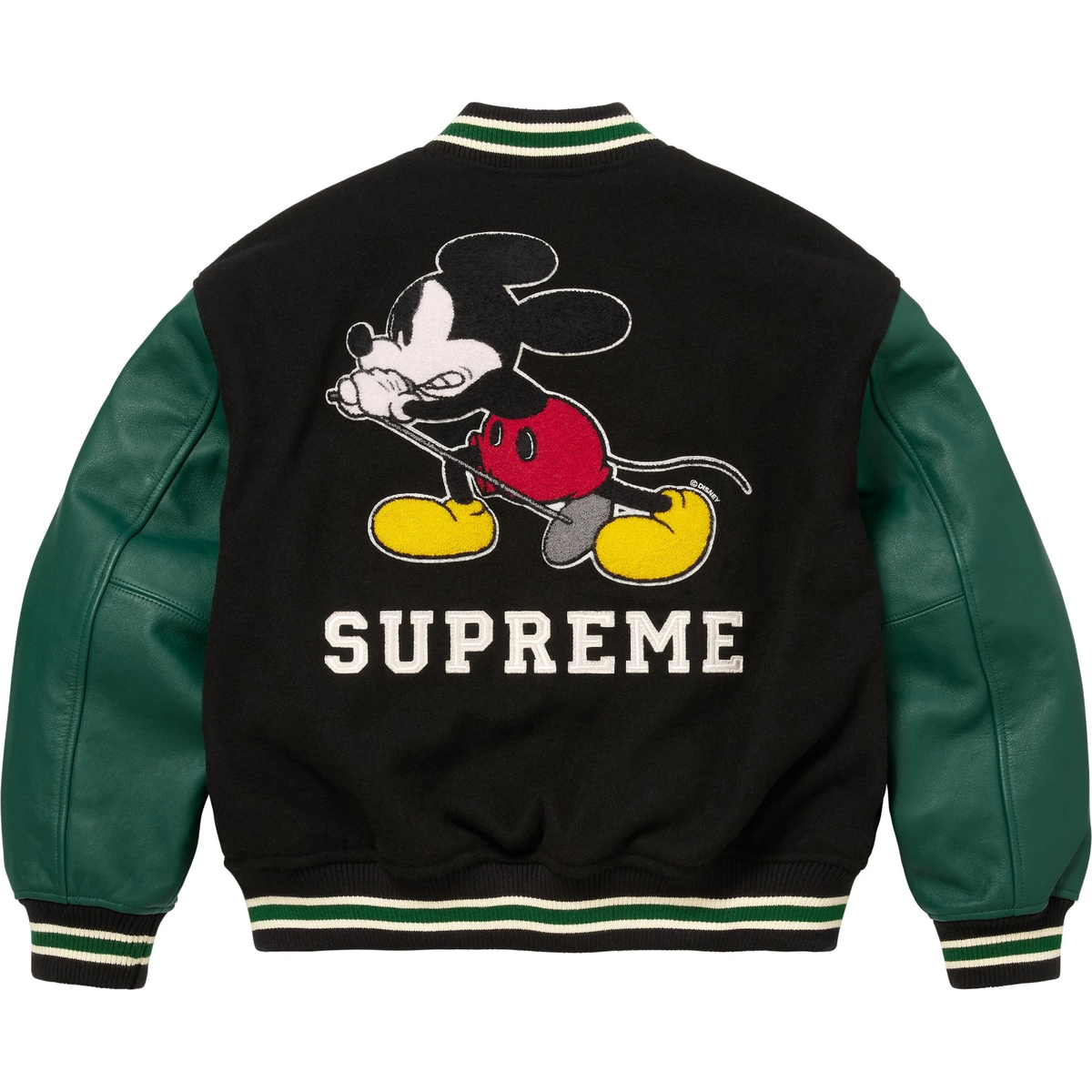 Supreme x Number (N)ine x Mickey Mouse Varsity Jacket 2colors FW25
