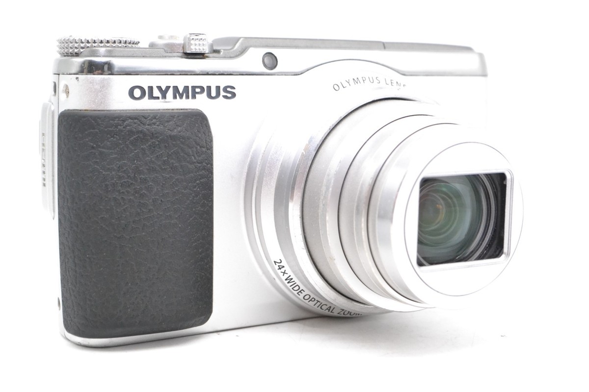 Olympus Stylus SH-60 Silver 16.0MP Compact Digital Camera 24x Zoom