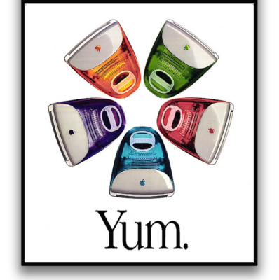 Apple 'YUM' Poster • 18x24