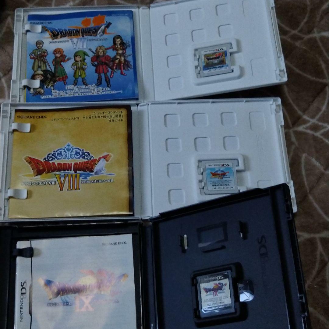 Dragon Quest 4 5 6 7 8 9 11 Nintendo 3DS NDS 7Games set Square