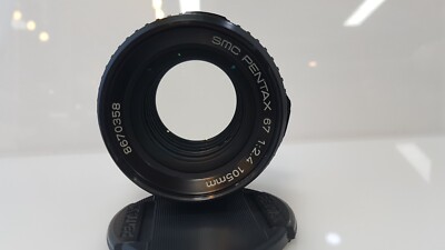 ASAHI Pentax 6x7 TTL Mirror-Up + 105mm f/2.4 Lens EXC w/ Strap