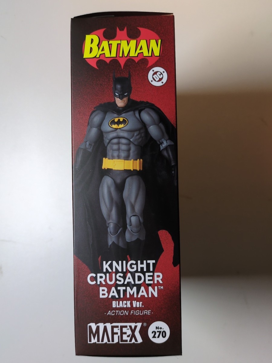 Mafex No. 270 Knight Crusader Batman Black Ver. Medicom Exclusive