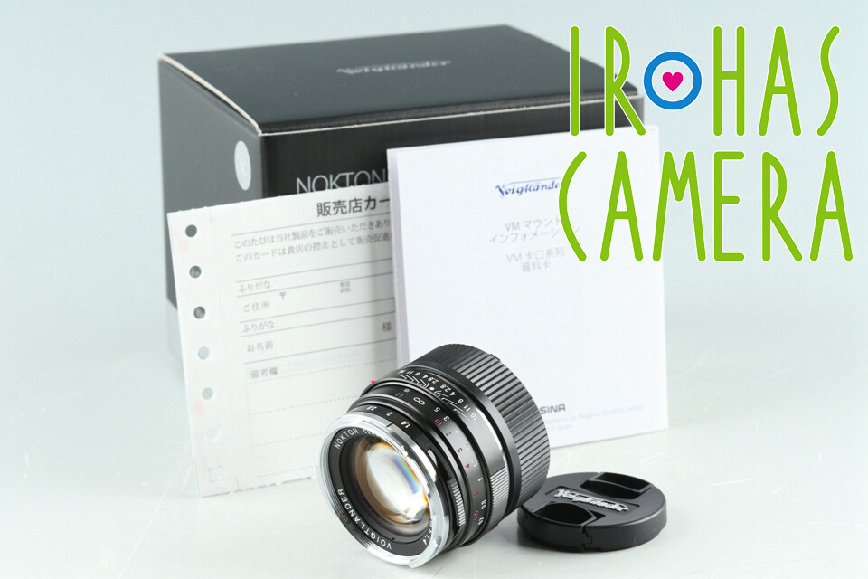 New* Voigtlander Nokton Classic 40mm F/1.4 SC Lens for Leica M