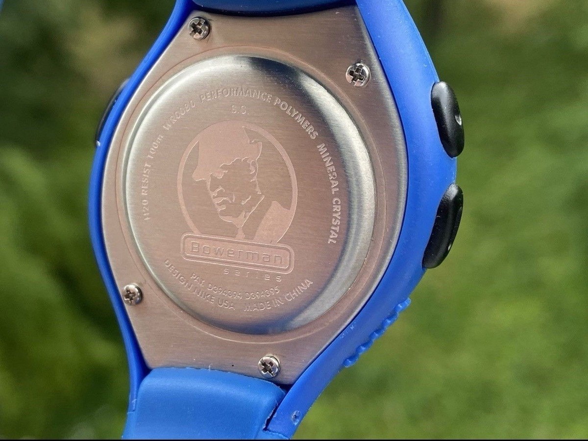 Nike Triax Bowerman Series Digital Mid Size Blue Watch Y2K | eBay