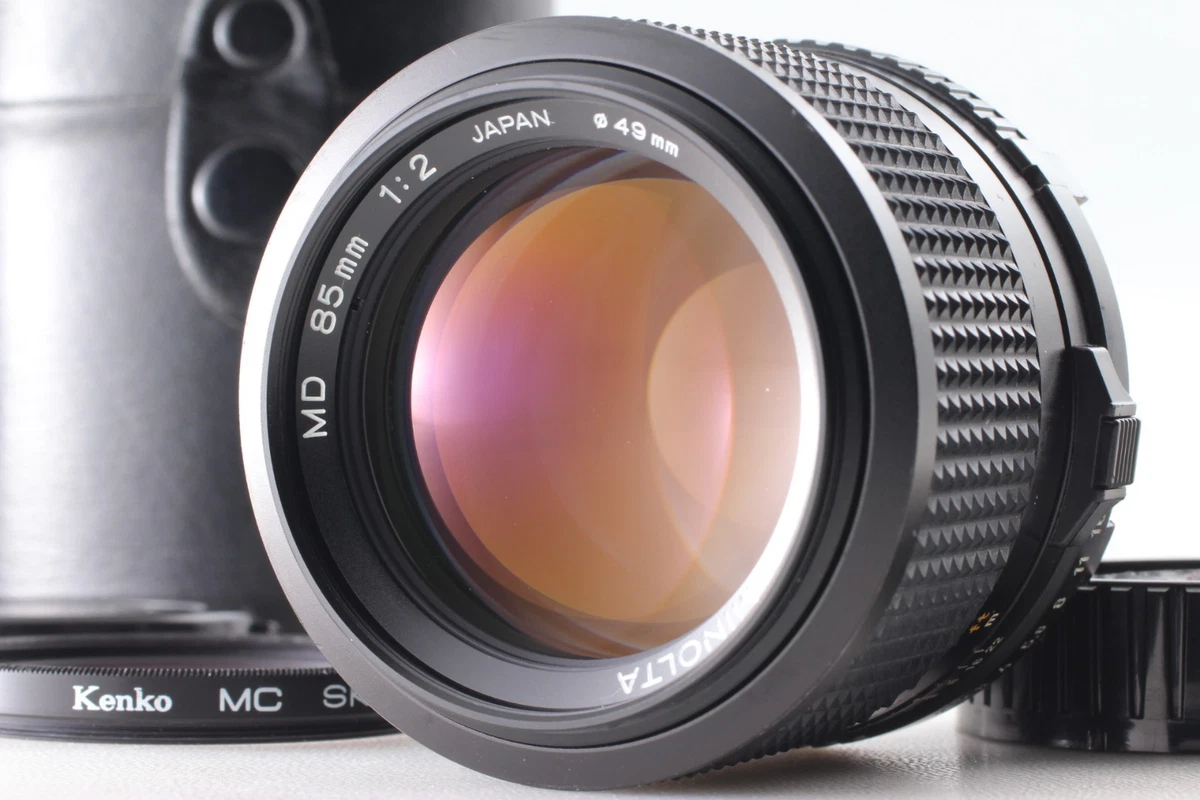 Minolta MD 85mm Focal Camera Lenses for sale - eBay