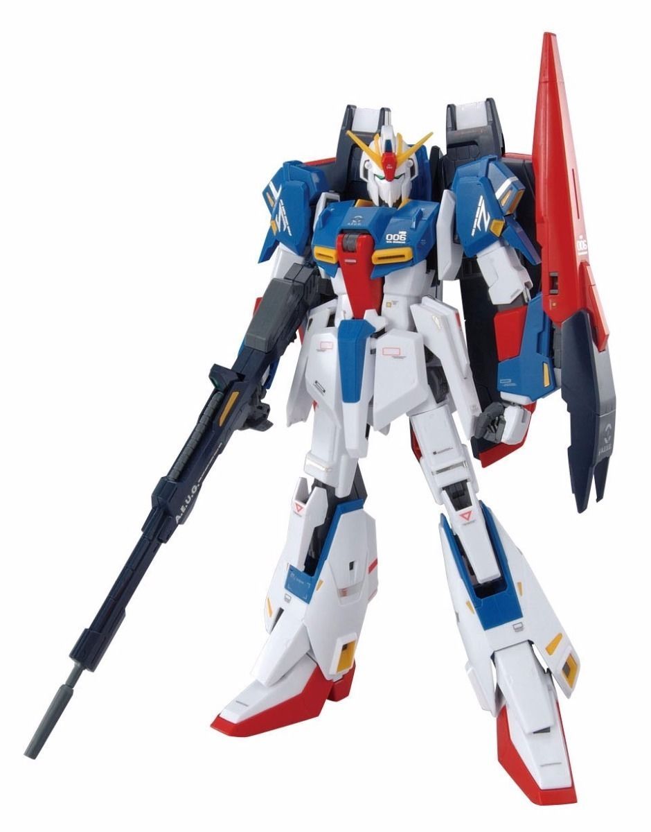 BANDAI MG 1/100 MSZ-006 ZETA GUNDAM Ver 2.0 HD COLOR Plastic Model