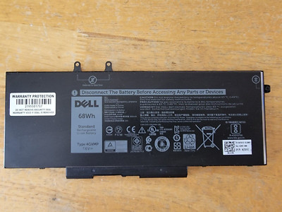 NEW GENUINE DELL LATITUDE 5400 5500 BATTERY 68WH 7.6V 9JRYT C5GV2