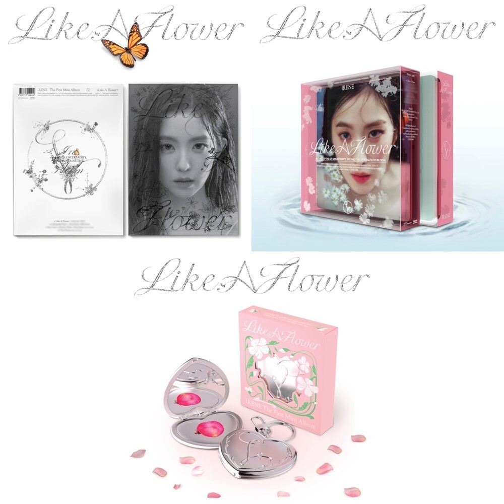 Red Velvet IRENE Like A Flower 1st Mini Album Photobook + Case +