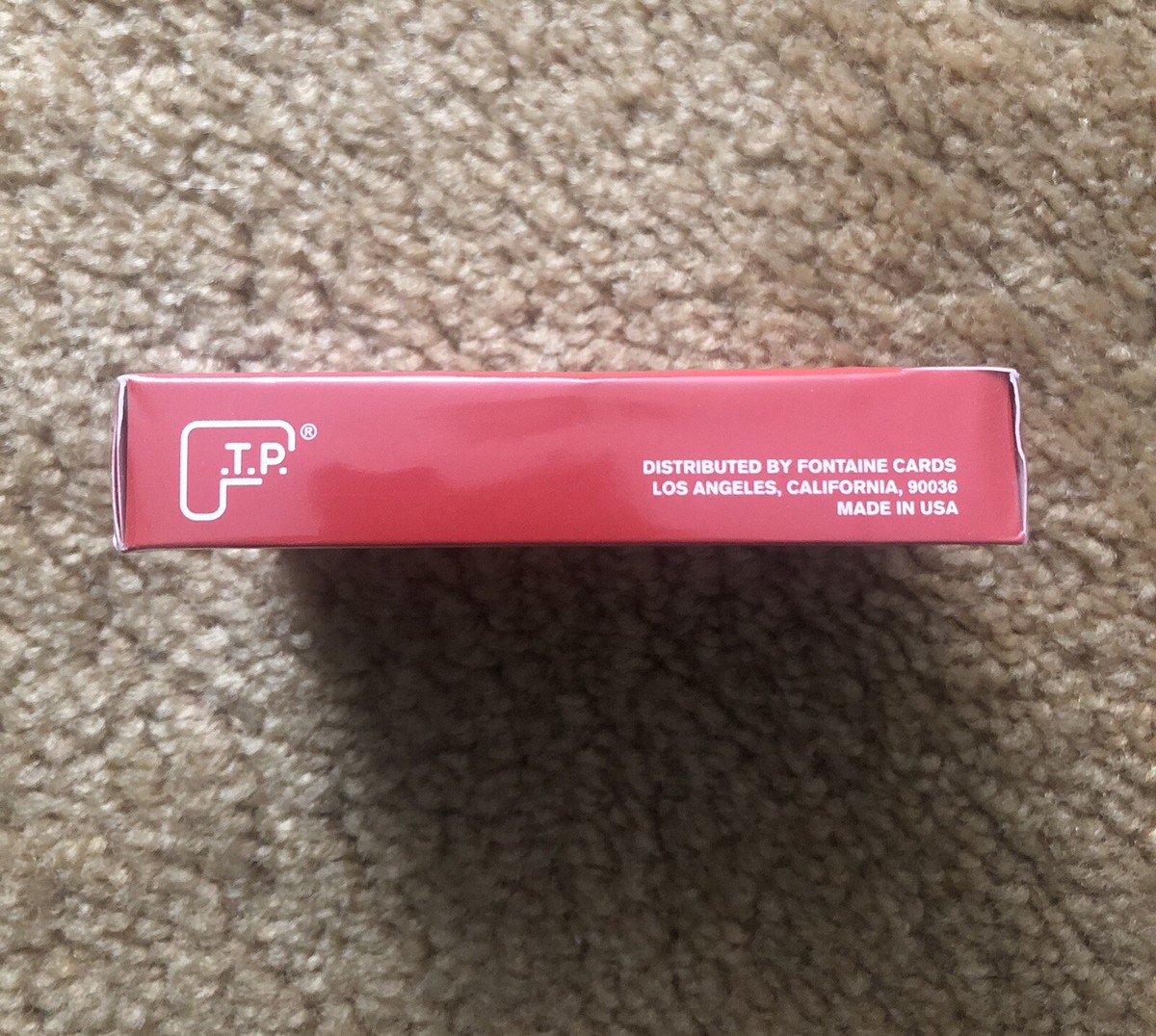 Sealed Red FTP X Fontaine Playing Cards Sold Out Rare | eBay