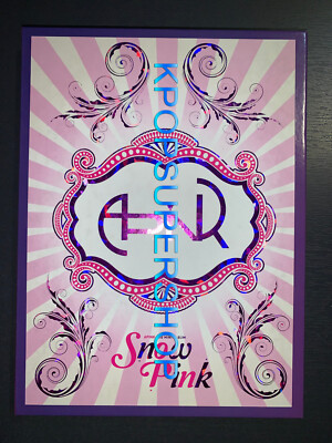 APink 2nd Mini Album - Snow Pink CD Photobook Great Condition