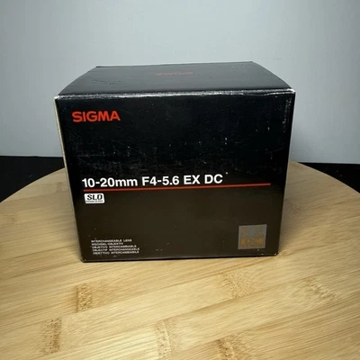 Sigma f/3.5 Camera Lenses 10-20mm Focal for sale - eBay