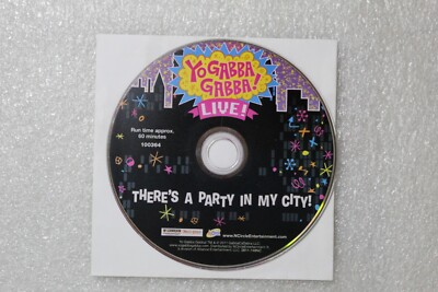 Yo Gabba Gabba: Live - Theres a Party in My City (DVD, 2012