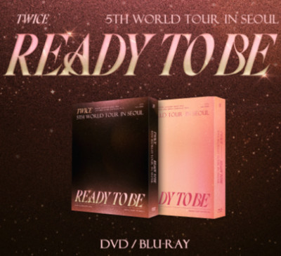 TWICE - 5TH WORLD TOUR [READY TO BE] IN SEOUL DVD/Blu-ray JYP POB