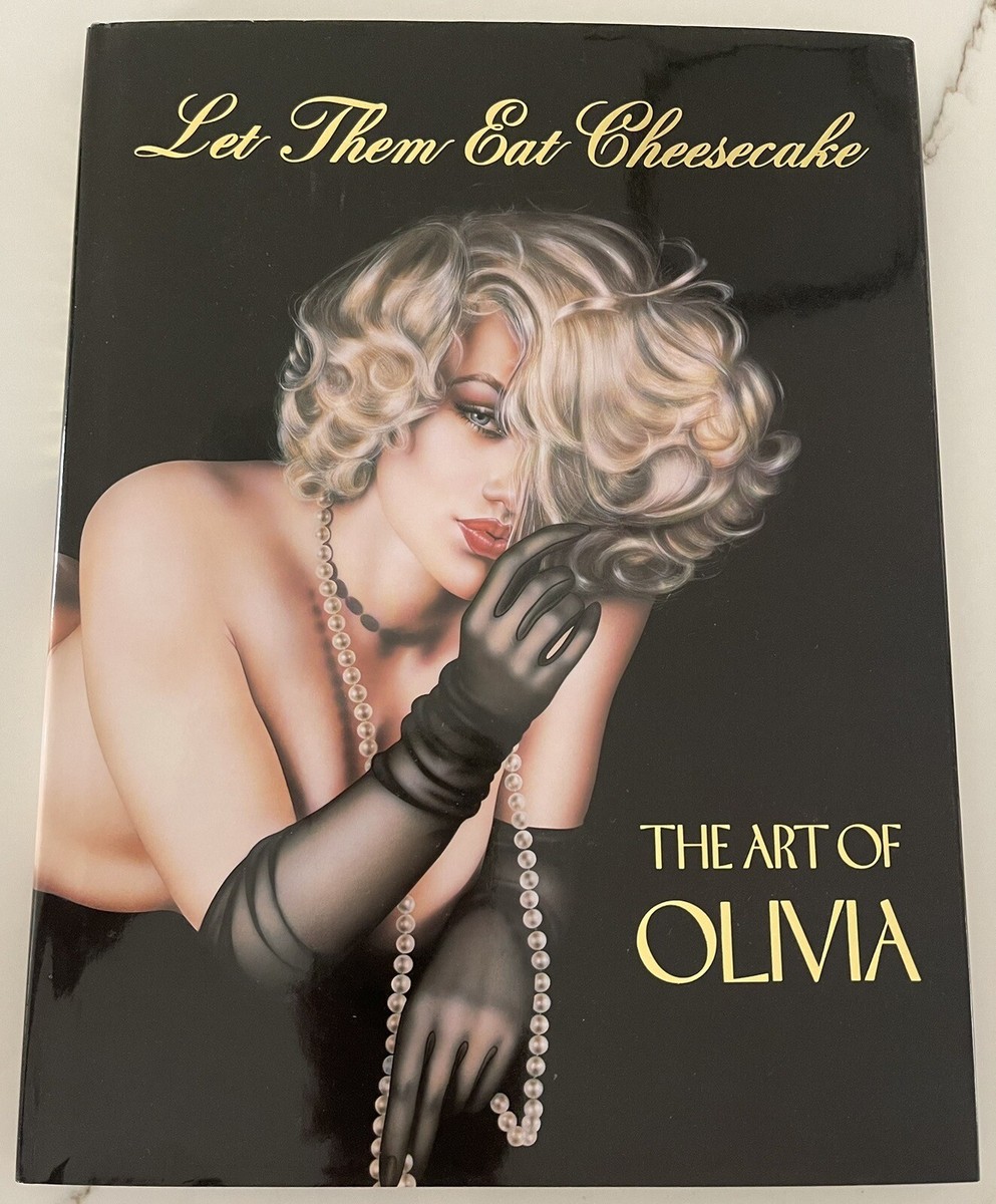 Let them Eat Cheesecake The Art of Olivia Hard Cover Illustrated