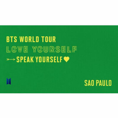 BTS World Tour 'LOVE YOUR SELF : SPEAK YOURSELF' SAO PAULO DVD | eBay
