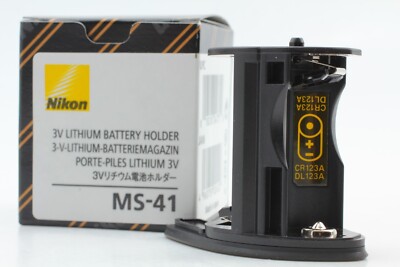 Unused ] Nikon MS-41 3V Lithium Battery Holder Magazine for F6