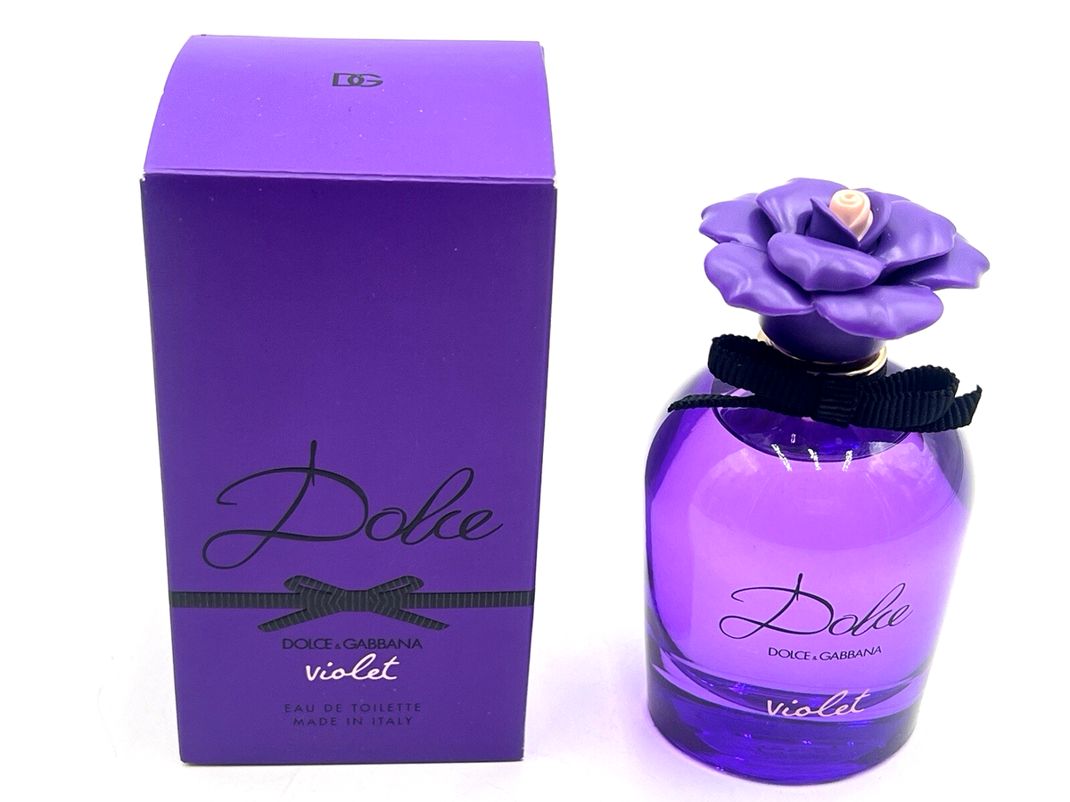 NEW DOLCE & GABANNA VIOLET EAU DE TOILETTE Fruity Floral Vanilla