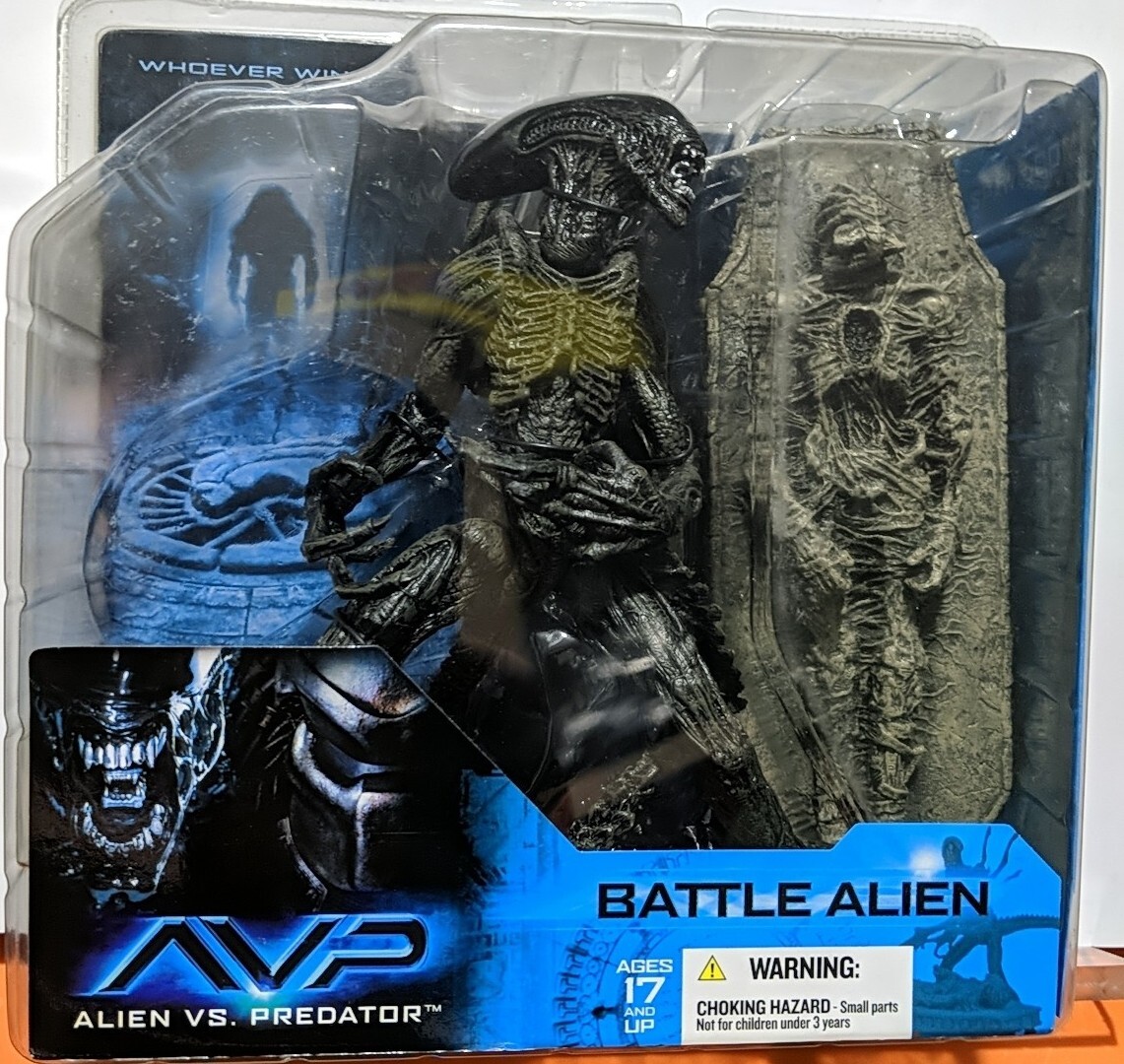 McFarlane Toys - AVP - Alien Vs Predator - Battle Alien - Figure