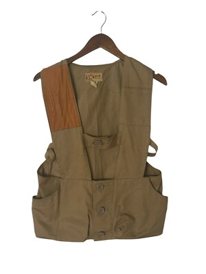 VINTAGE 1930S 1940S 1950s Duxbak Utica hunting vest sz 36 | eBay