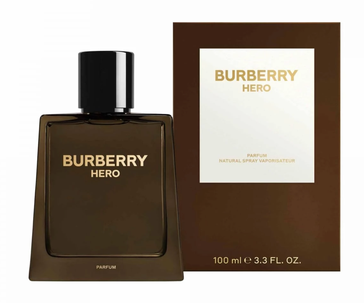 Burberry HERO 100ml / 3.3 oz PARFUM New Sealed Authentic Ships
