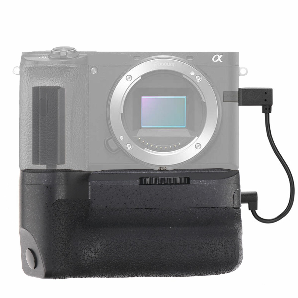 Multi-Power Vertical Battery Grip For Sony Alpha A6600 ILCE-6600