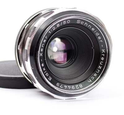 フィルムカメラ Kreuznach Edixa Xenar 2.8/50 M42 Mount フィルム