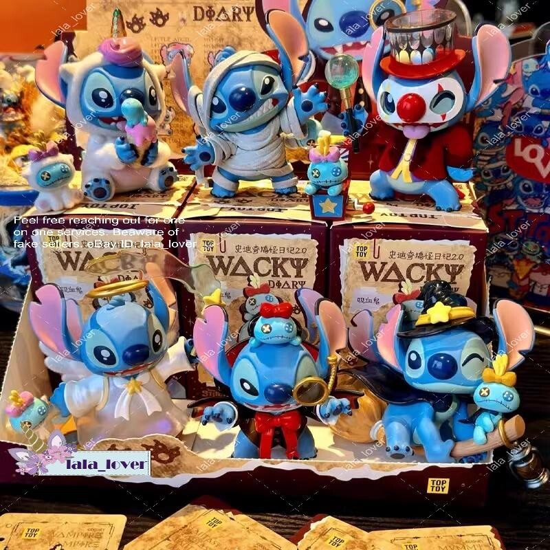 Toptoy Stitch Wacky Dairy Series 2.0 Blind Box Confirmed Figure | eBay