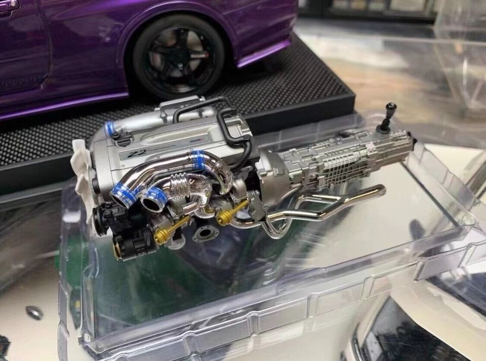 SUPER RARE* Motorhelix 1/12 Nissan Skyline GTR R34 Nismo Z-Tune