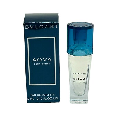 Bulgari Aqua AQVA Pour Homme Mens EDT Eau de Toilette Fragrance 5